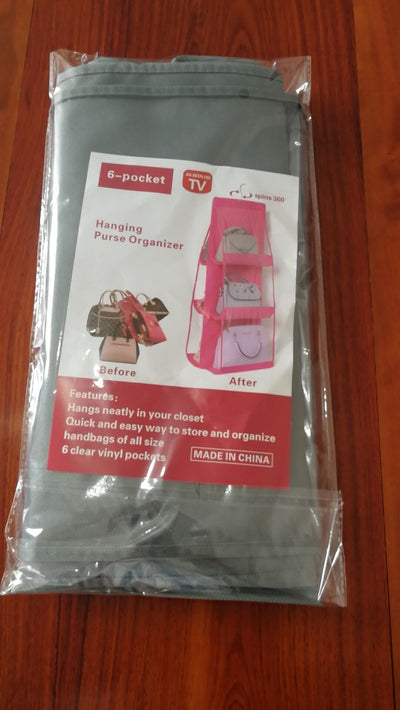 Bolsa de Almacenamiento Transparente Colgante de 6 Capas Doble Cara - Image 7