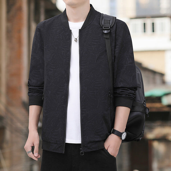 Chaqueta Casual para Hombre Primavera Otoño - Diseño Moderno con Bolsillos