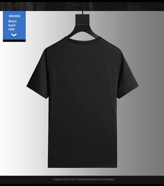 Camisa de Verano Hombre Tela Ice-silk Transpirable Manga Corta - Image 22