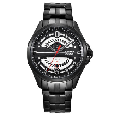 Reloj de Cuarzo Acero Inoxidable con Calendario - Elegancia Profesional - Image 9