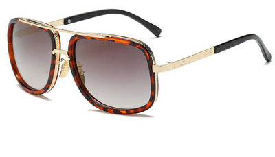 Gafas de Sol Cuadradas Flat Top Lujo - Diseño Unisex Estilo Celebrity - Image 5
