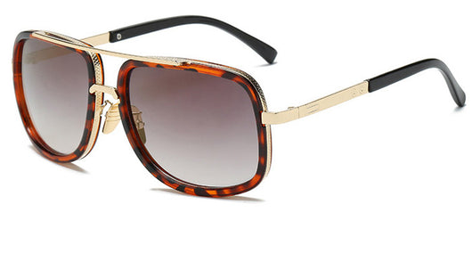 Gafas de Sol Cuadradas Flat Top Lujo - Diseño Unisex Estilo Celebrity - Image 5