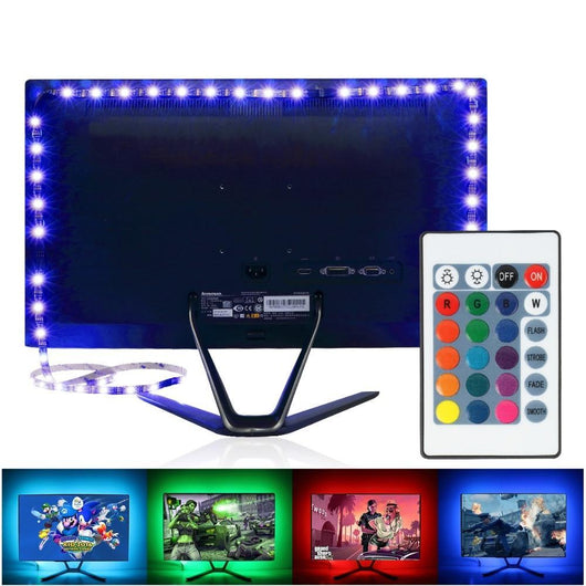 Tira LED Inteligente con Control Remoto y Cambio de Colores - Image 7