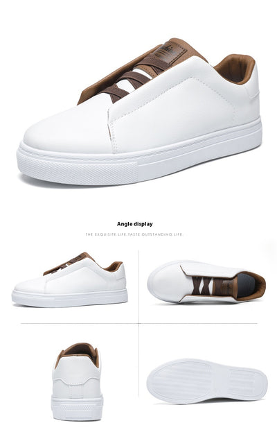 Tenis para Hombre de Color Sólido Cómodos y Antideslizantes - Image 13