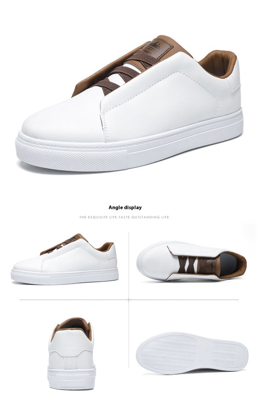 Tenis para Hombre de Color Sólido Cómodos y Antideslizantes - Image 13