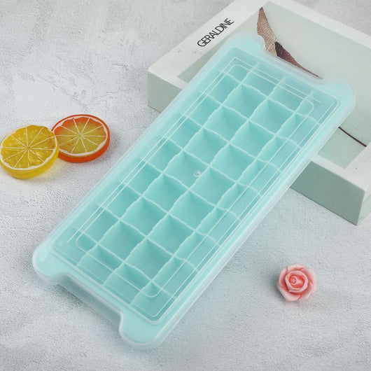 Molde para cubitos de hielo de silicona con tapa - 36 cavidades - Image 8