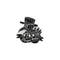 Personalized design cartoon clothing chest HQ065