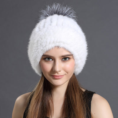 Gorro de Piel de Visón Auténtico - Image 5