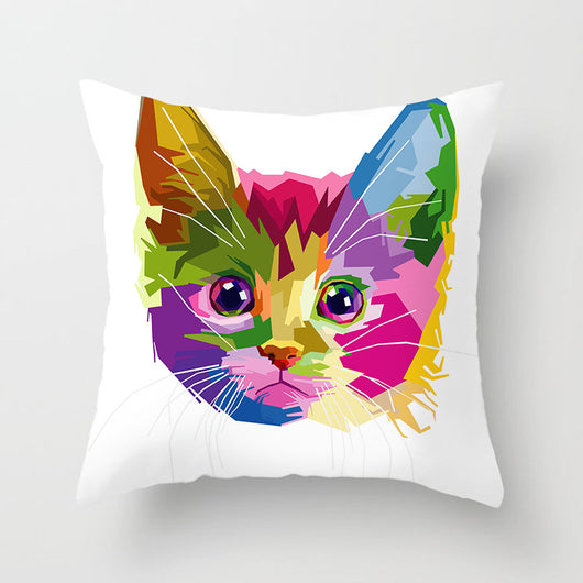 Funda de Almohada Cuadrada con Animales Estilo Nórdico - Image 11