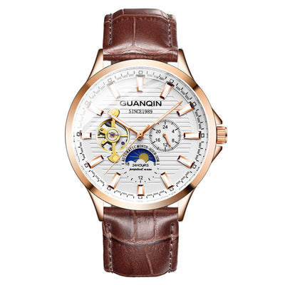 Reloj Mecánico Guanqin para Hombre - Elegancia Clásica - Image 17