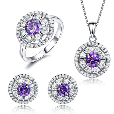 Conjunto de Joyas en Plata 925: Collar, Anillo y Aretes para Mujer - Image 18