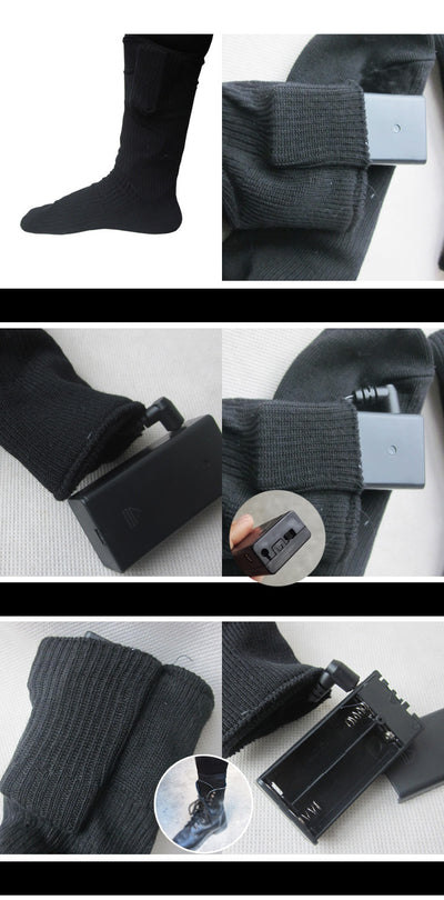 Calcetines Térmicos con Batería y Calefacción en los Dedos - Image 10