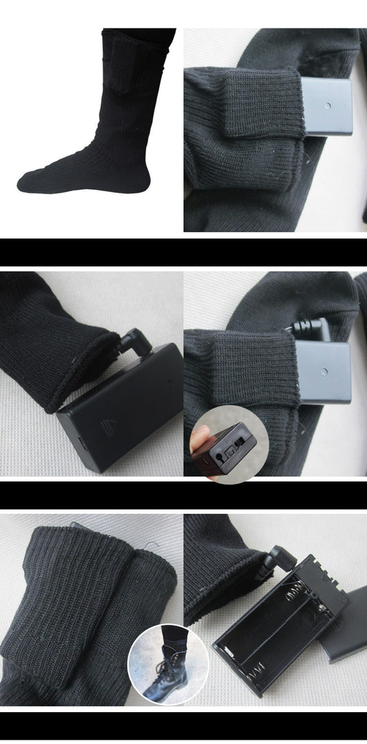 Calcetines Térmicos con Batería y Calefacción en los Dedos - Image 10