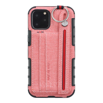 Funda para móvil con correa de cuero y protección premium - Image 3