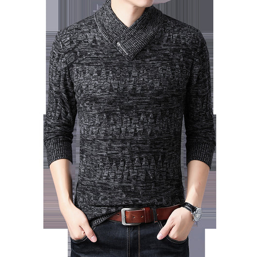 Suéter Grueso de Punto para Hombre - Abrigo Casual de Invierno - Image 2