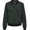Chaqueta Casual con Cierre de Cremallera y Cuello Vertical