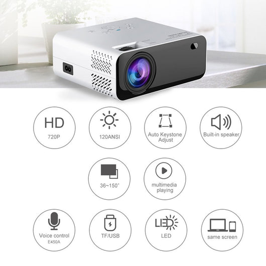 Proyector Profesional para Oficina y Hogar - Image 7