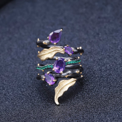 Anillo Personalizado con Gemas Incrustadas Diseño Exclusivo - Image 17