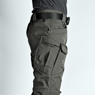 Pantalones Tácticos Invierno Hombre - Forro Polar Impermeables Shark Skin - Image 19