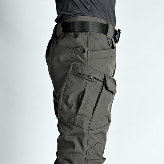 Pantalones Tácticos Invierno Hombre - Forro Polar Impermeables Shark Skin - Image 19