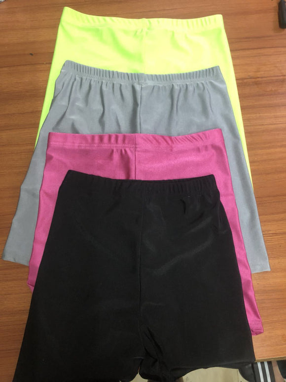 Shorts Deportivos Fluorescentes de Ajuste Suave