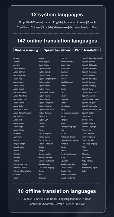 Bolígrafo Escáner de Traducción Multiidioma de Precisión - Image 8