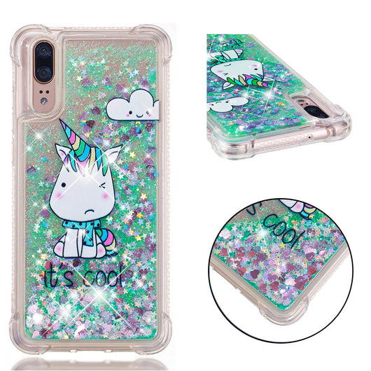Funda TPU con Purpurina Fluida Transparente - Image 8