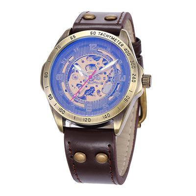 Reloj Mecánico Automático Shenhua Gentleman Retro con Diseño Calado