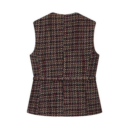 Chaleco Texturizado con Cinturón Ajustable para Mujer - Image 14