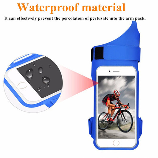 Brazalete Deportivo Táctil Impermeable con Soporte Elástico - Image 4