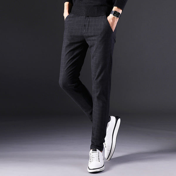 Pantalones Slim Rectos para Hombre - Comodidad y Estilo