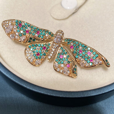 Broche Mariposa de Perla de Agua Dulce con Esmalte Pintado - Image 8