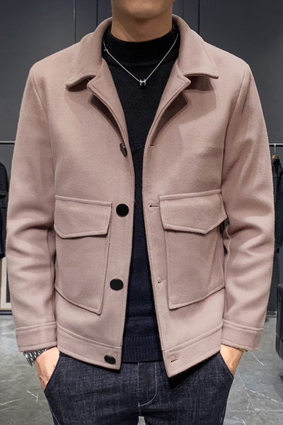 Abrigo Corto Slim Fit para Hombre - Colección Otoño Invierno - Image 3