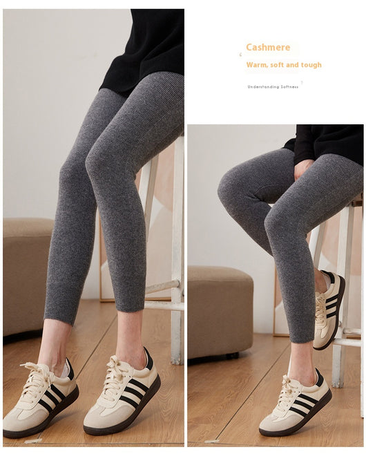 Leggings Térmicos Cintura Alta de Cachemira - Ajuste Slim Cómodo - Image 27
