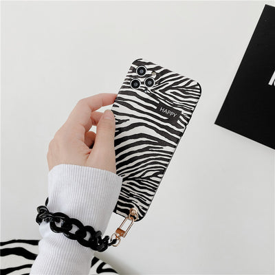 Funda para Celular Xsmax con Correa de Pulsera y Estampado de Leopardo - Image 10