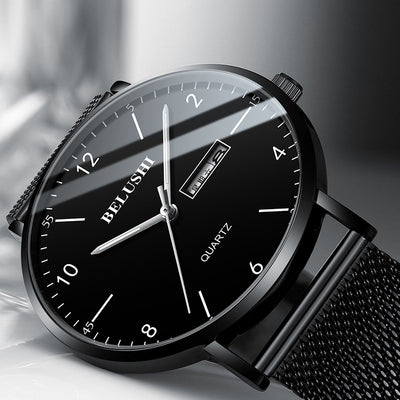 Reloj Cuarzo Hombre Casual Ejecutivo Resistente al Agua con Esfera Luminosa - Image 6