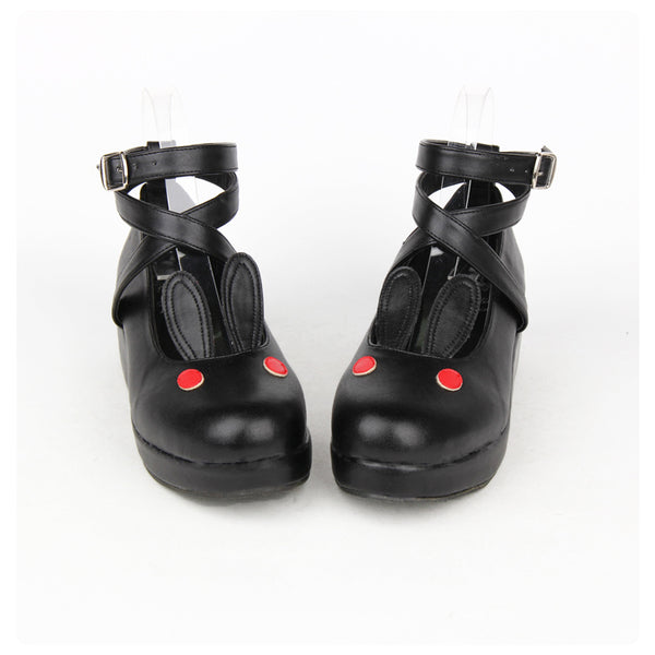 Zapatos Plataforma con Orejas de Conejo y Esponja Acolchada - Image 13