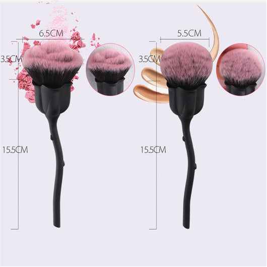 Brocha de Maquillaje Rose Premium - Image 3