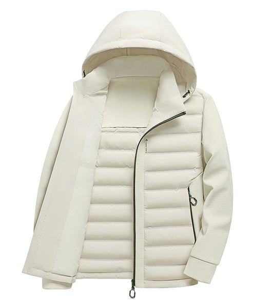 Chaqueta Acolchada de Plumón de Pato con Capucha - Image 18