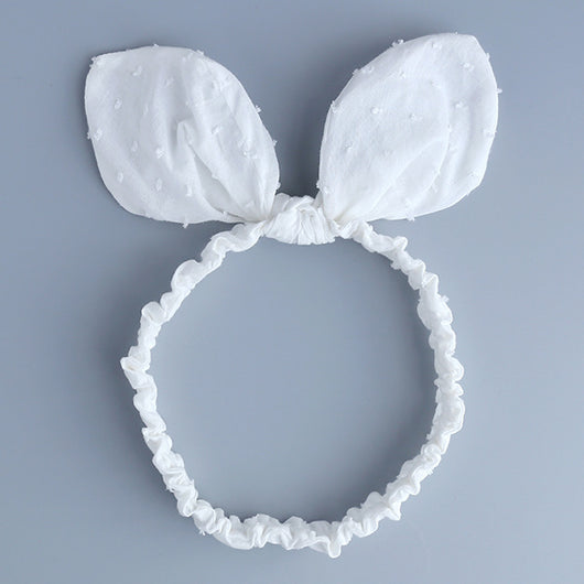 Diadema de Algodón para Bebé con Diseño de Conejito - Image 14
