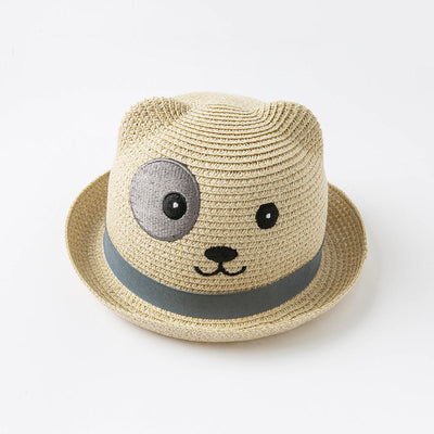Sombrero de Paja para Niños David Bella - Gorro Pescador Infantil Protección Solar Verano - Image 8