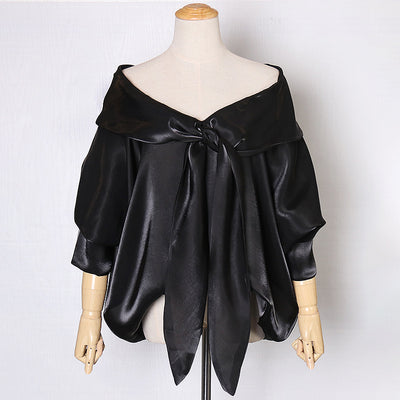 Blusa Elegante Hombro Descubierto Slim Fit Versátil para Mujer - Image 7