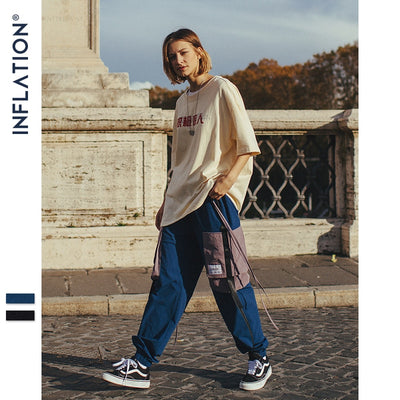 Pantalones Cargo Harem con Bolsillos Laterales para Hombre - Image 2