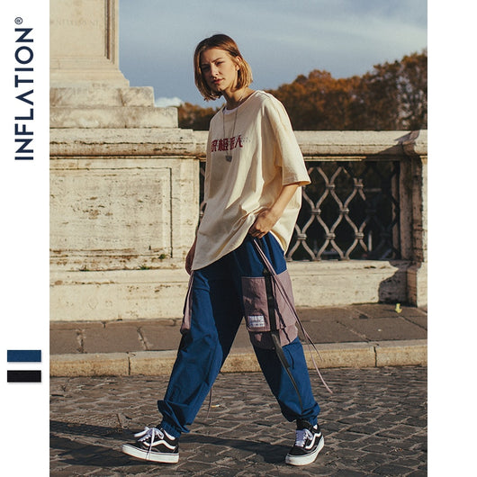 Pantalones Cargo Harem con Bolsillos Laterales para Hombre - Image 2