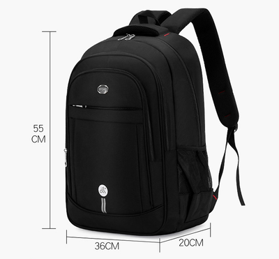 Mochila para Laptop Campus Gran Capacidad - Diseño Simple y Funcional - Image 7