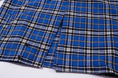 Camisa de Cuadros con Botones Bordados para Niños - Image 8