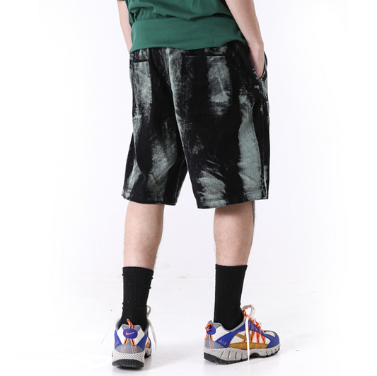 Pantalones cortos casuales para hombre con bordados - Image 2