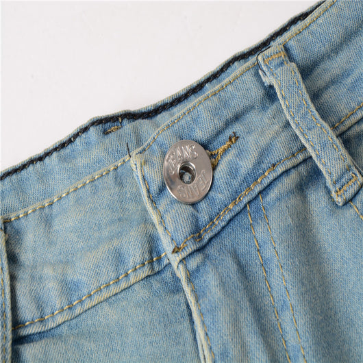 Pantalones Vaqueros Rotos para Hombre - Estilo Street - Image 4