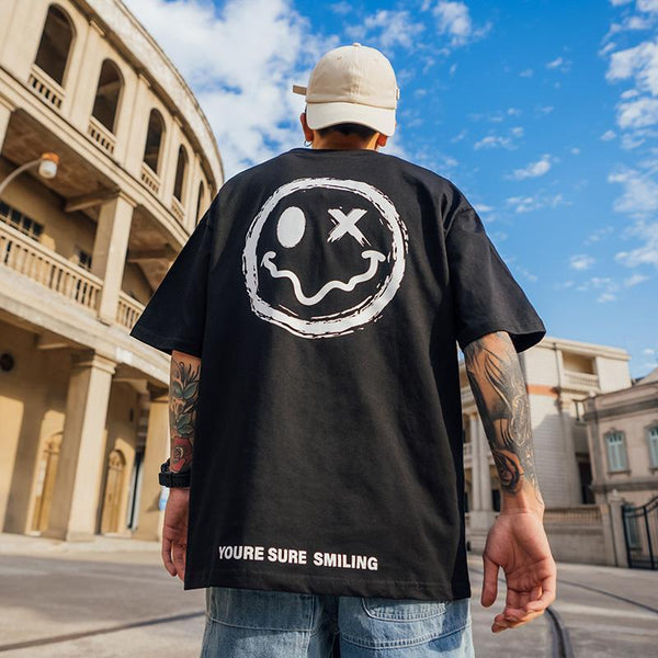 Playera Sonriente para Hombre de Manga Corta - Image 8