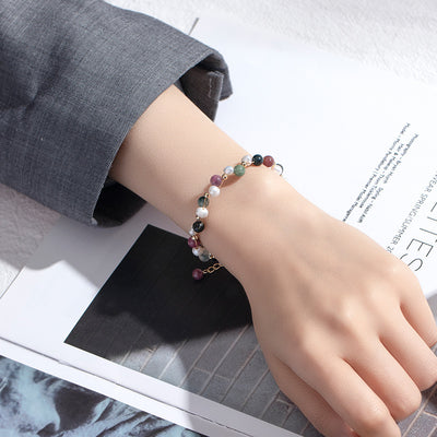 Pulsera de Círculo Amor Hecha a Mano para Novia - Image 7